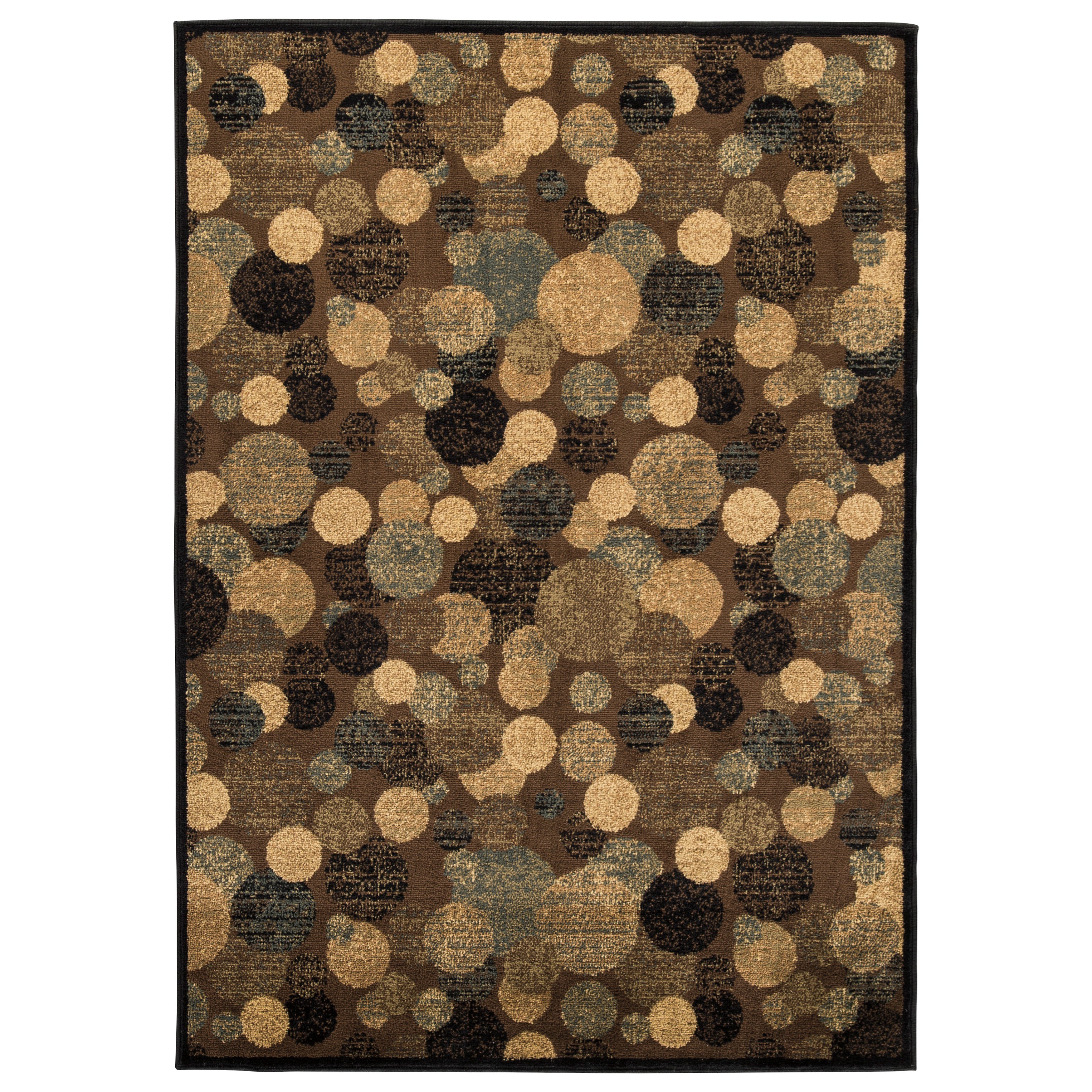 Signature Design by Ashley Contemporary Area Rugs R402141 Vance Brown